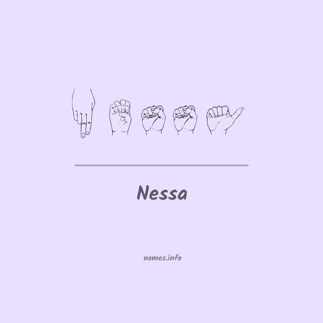 Nessa em Libras