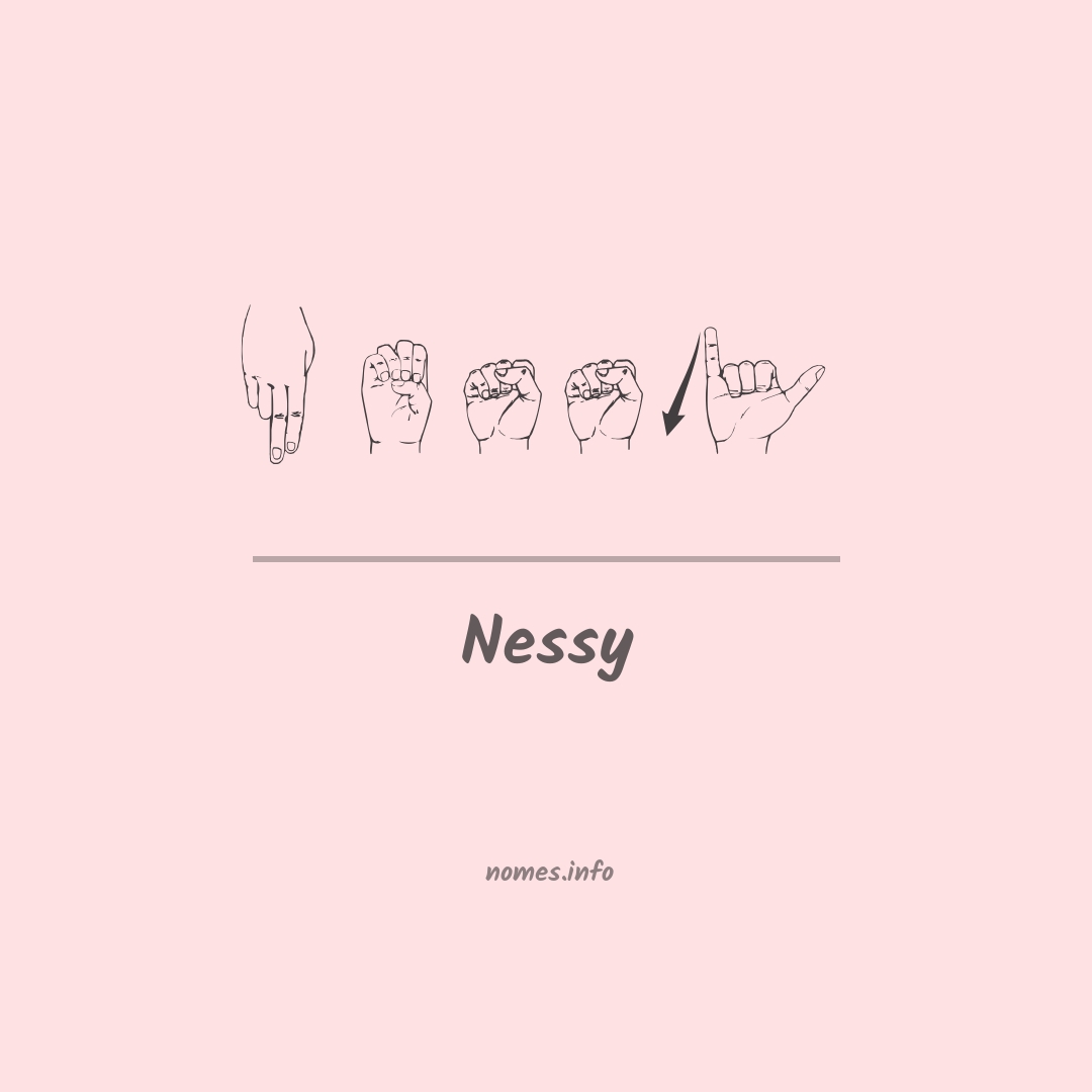Nessy em Libras