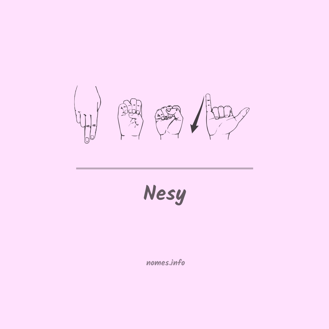 Nesy em Libras