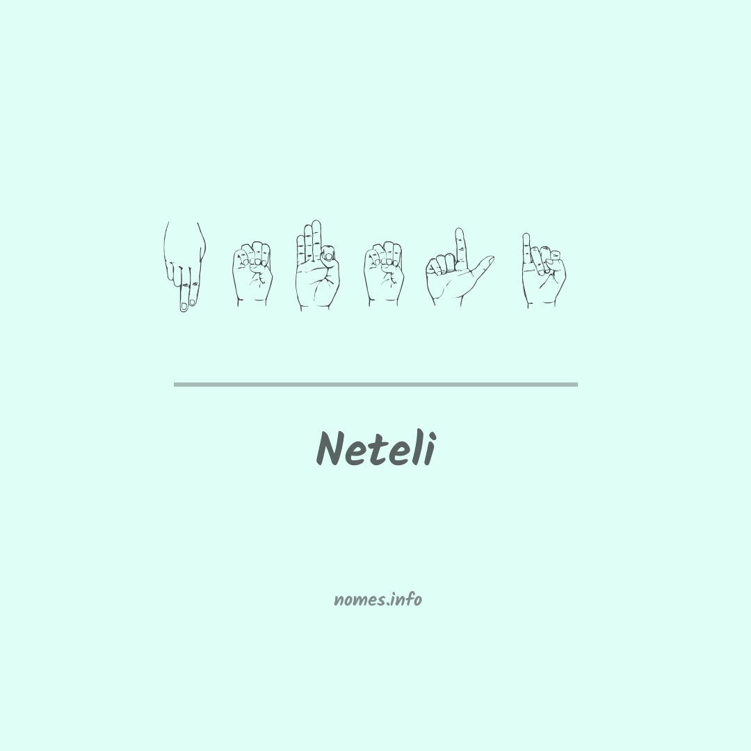 Neteli em Libras