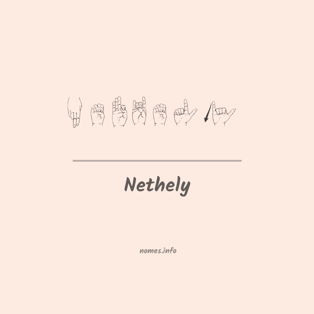 Nethely em Libras