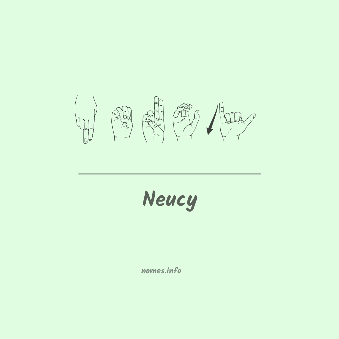 Neucy em Libras Neucy em Libras