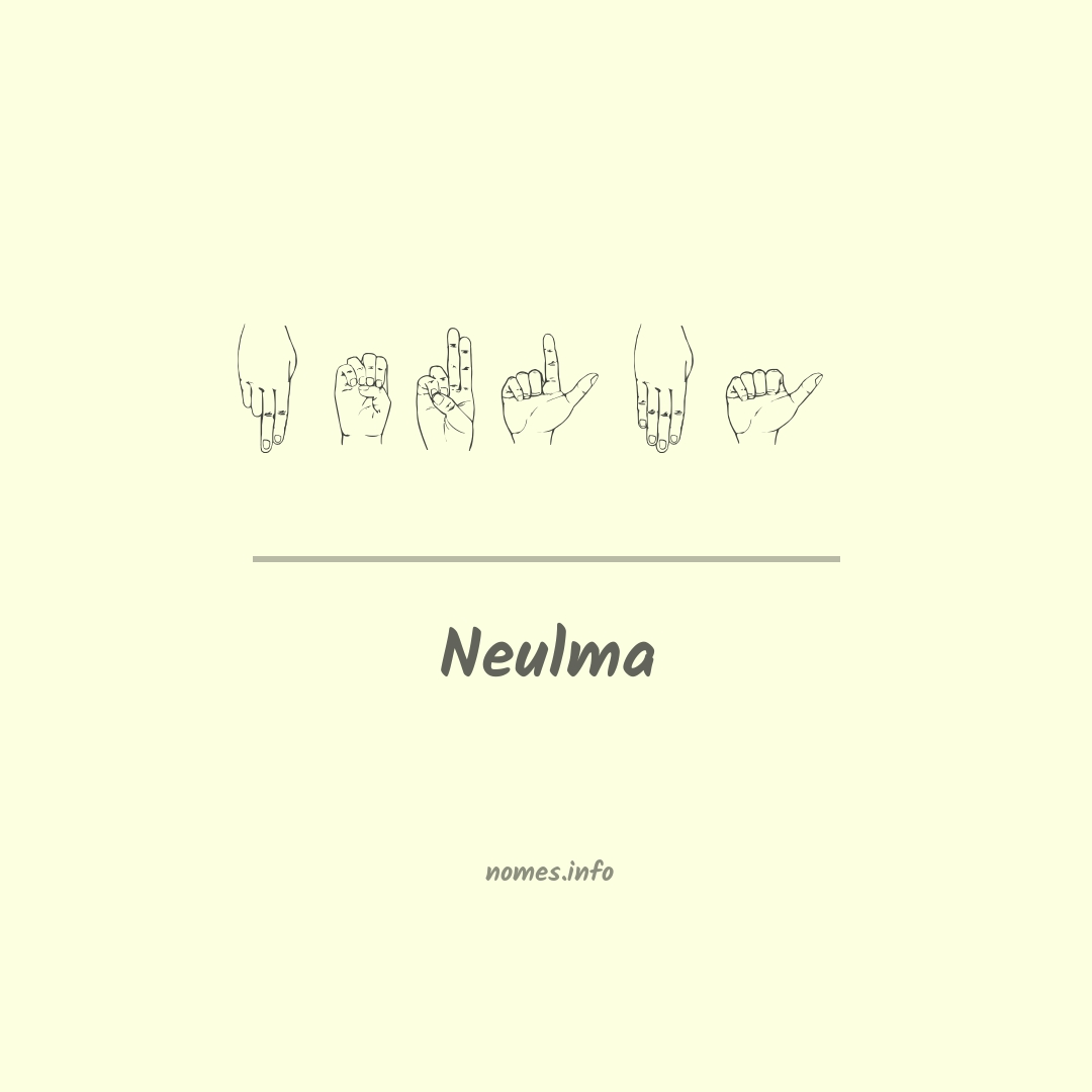 Neulma em Libras Neulma em Libras