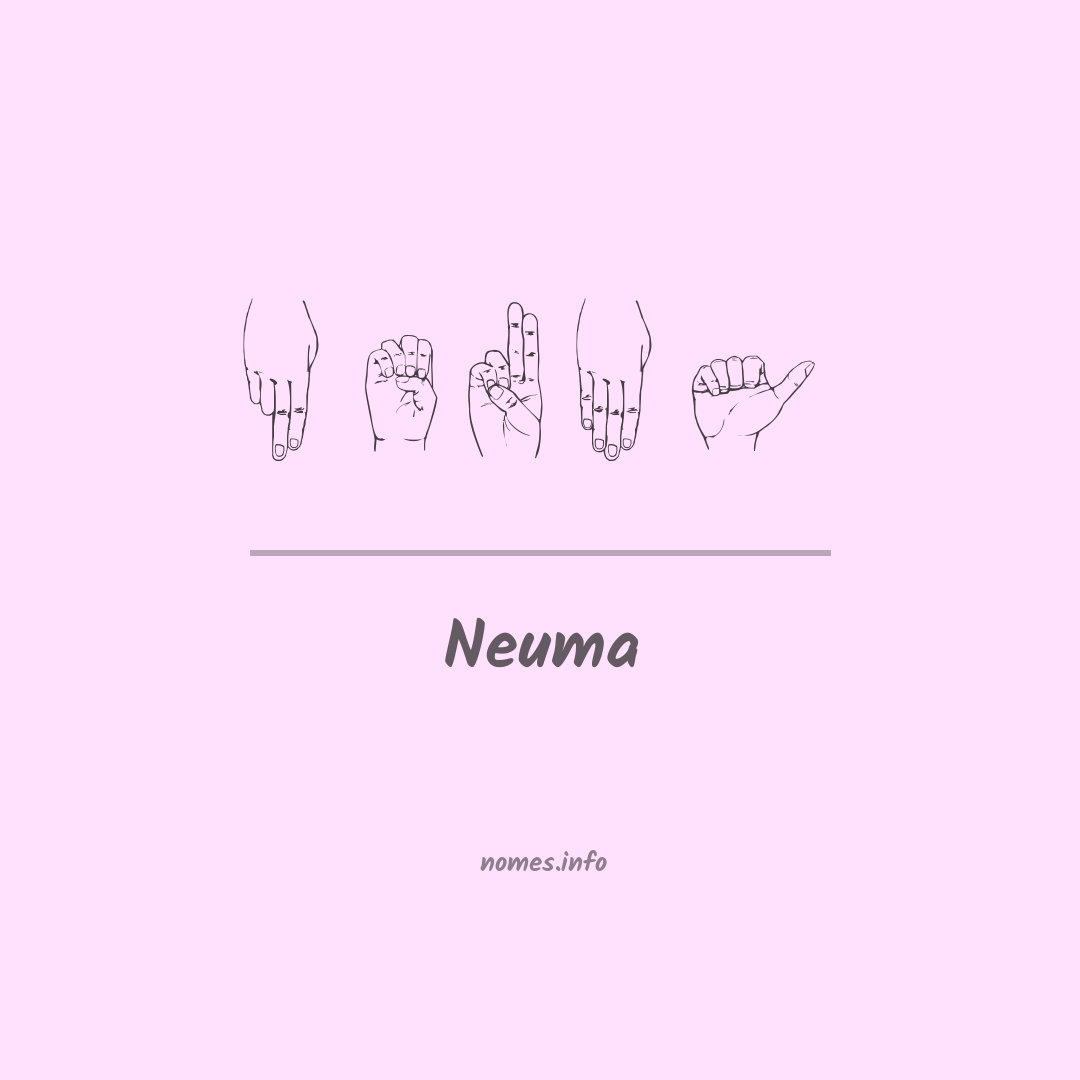 Neuma em Libras