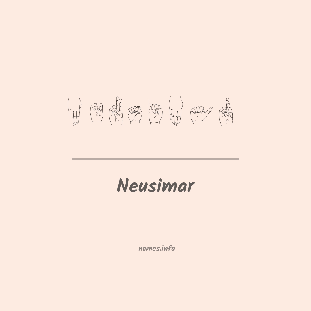 Neusimar em Libras Neusimar em Libras