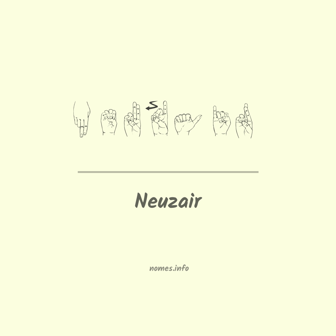 Neuzair em Libras