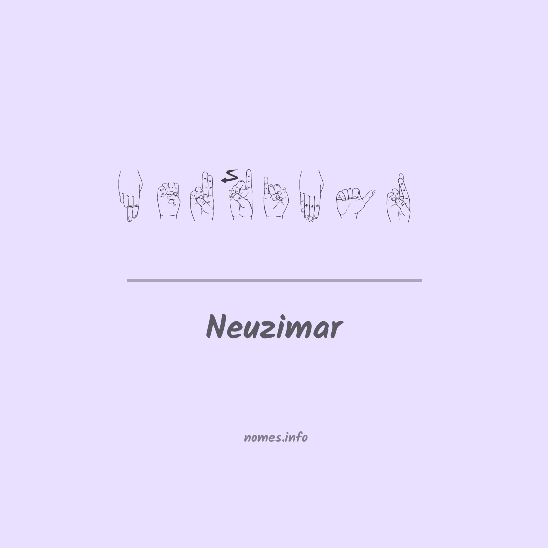 Neuzimar em Libras