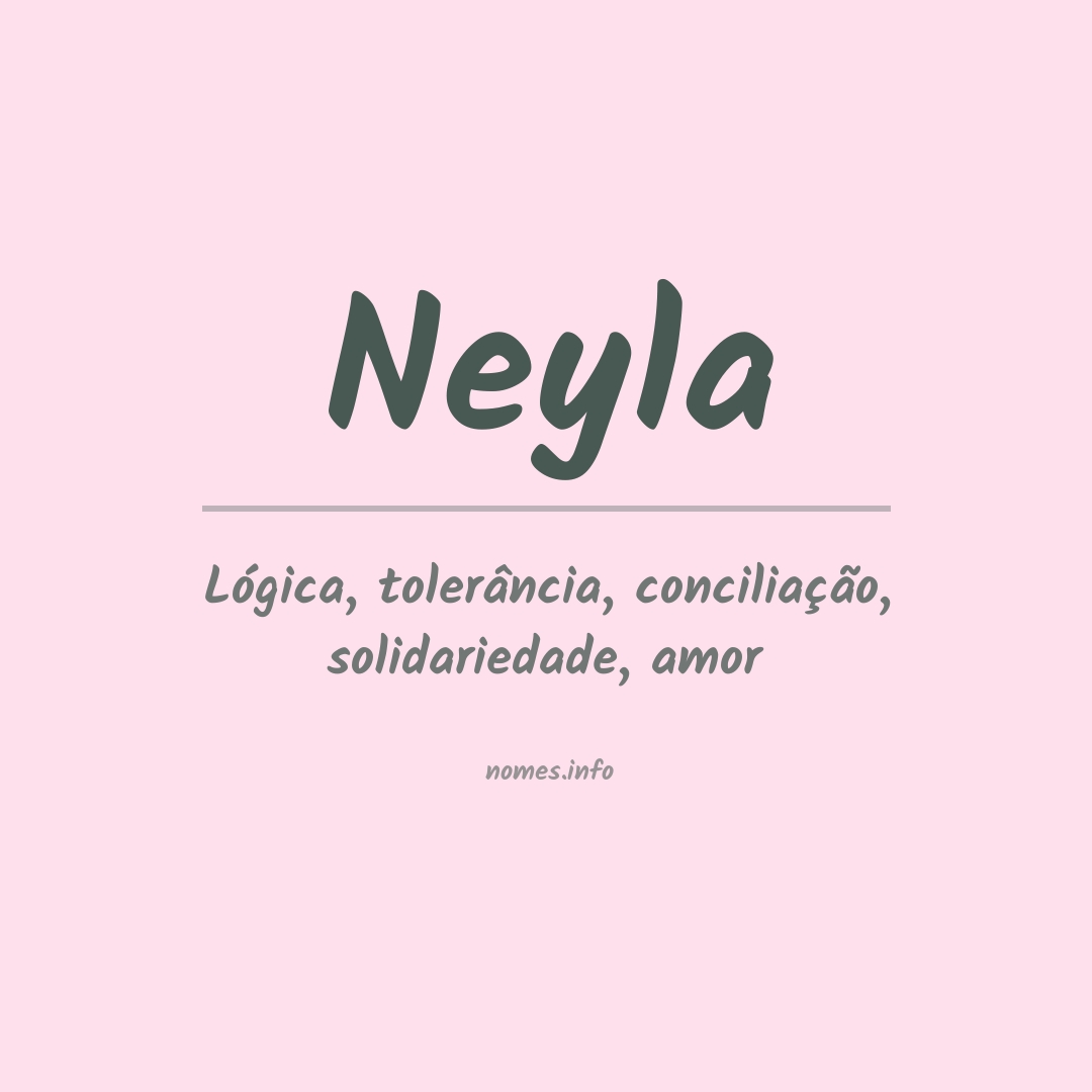 Significado do nome Neyla