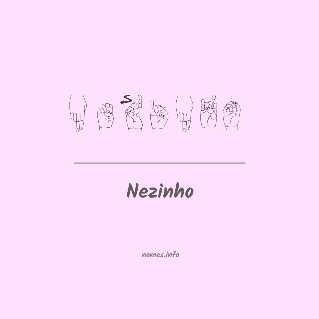 Nezinho em Libras