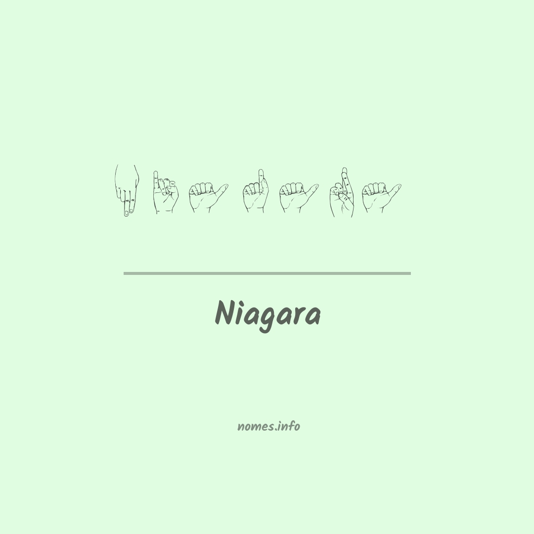 Niagara em Libras