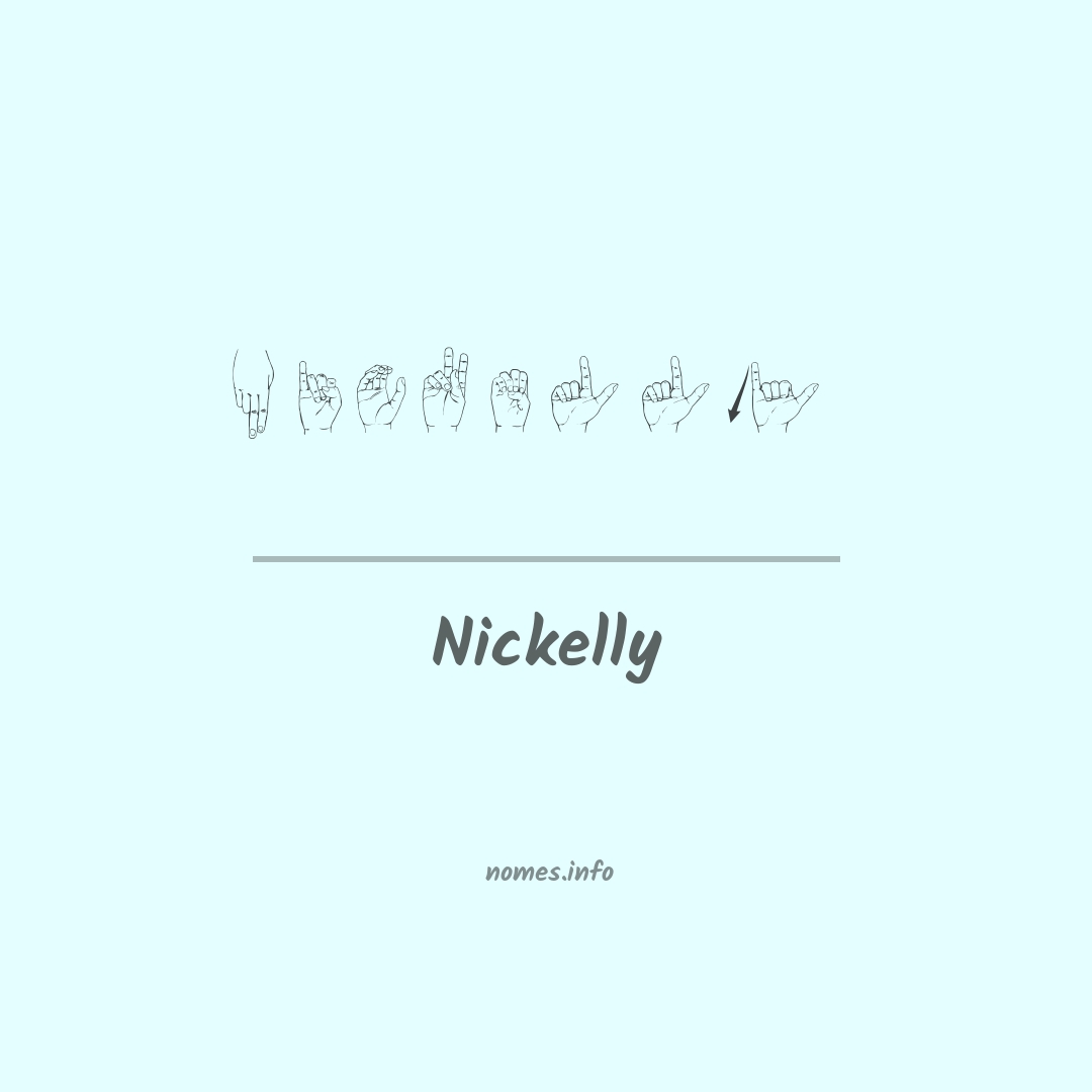 Nickelly em Libras