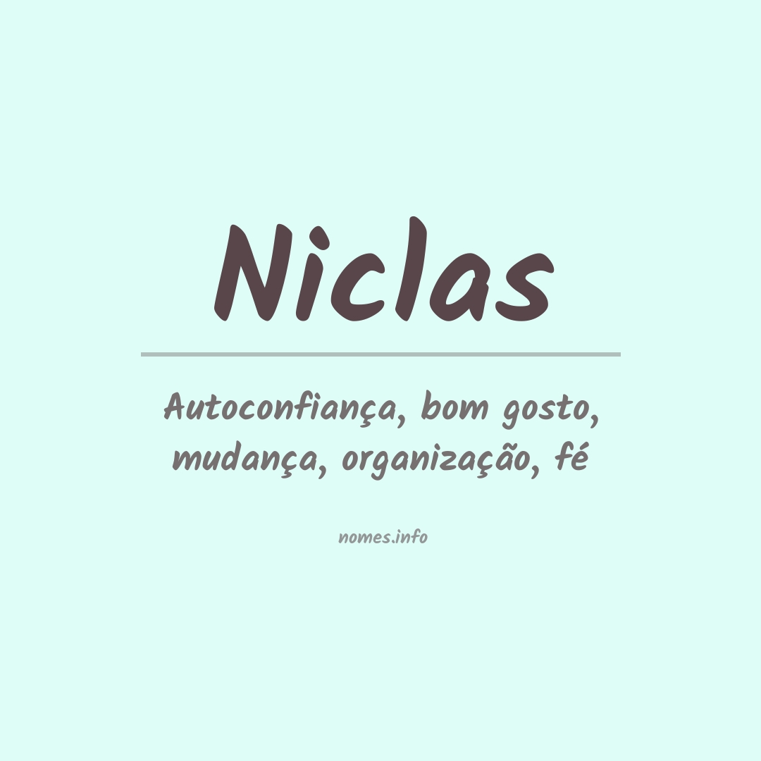 Significado do nome Niclas