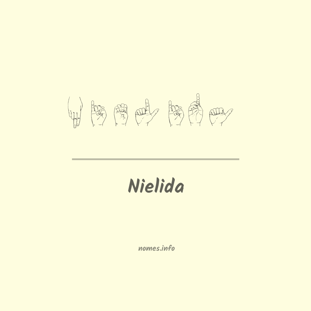 Nielida em Libras
