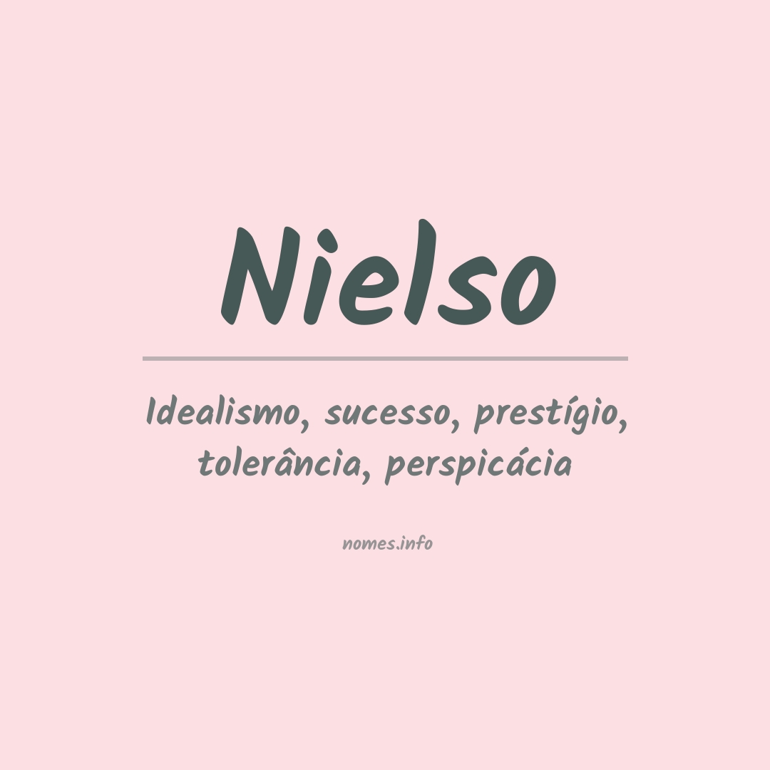 Significado do nome Nielso