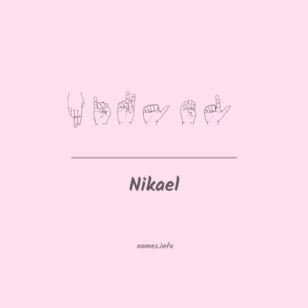 Nikael em Libras