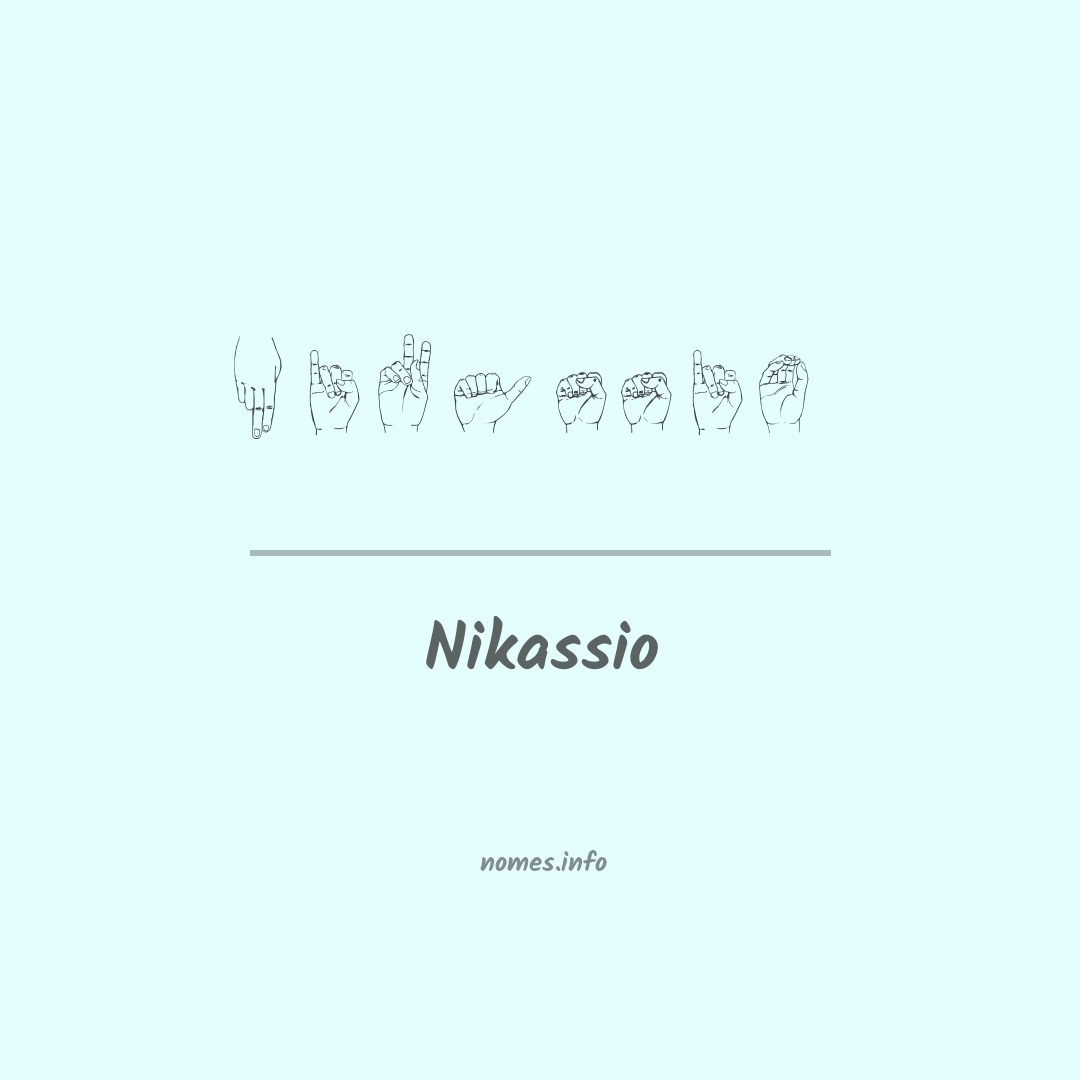 Nikassio em Libras