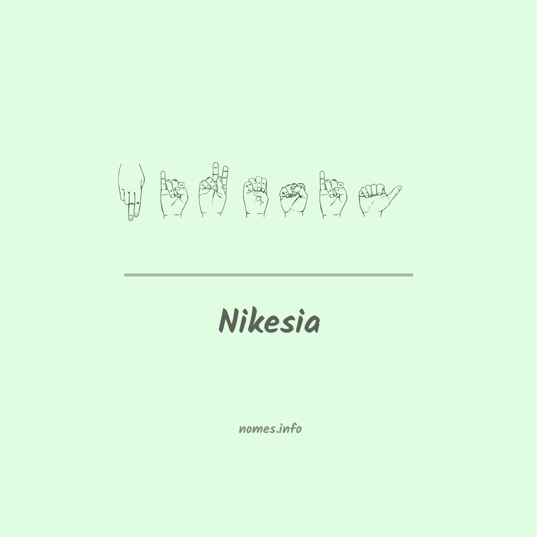 Nikesia em Libras