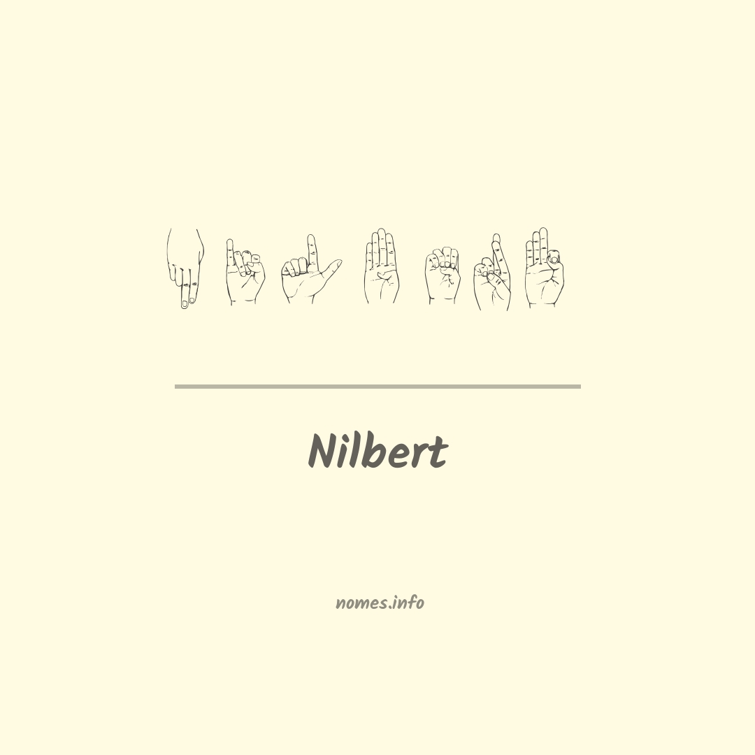 Nilbert em Libras