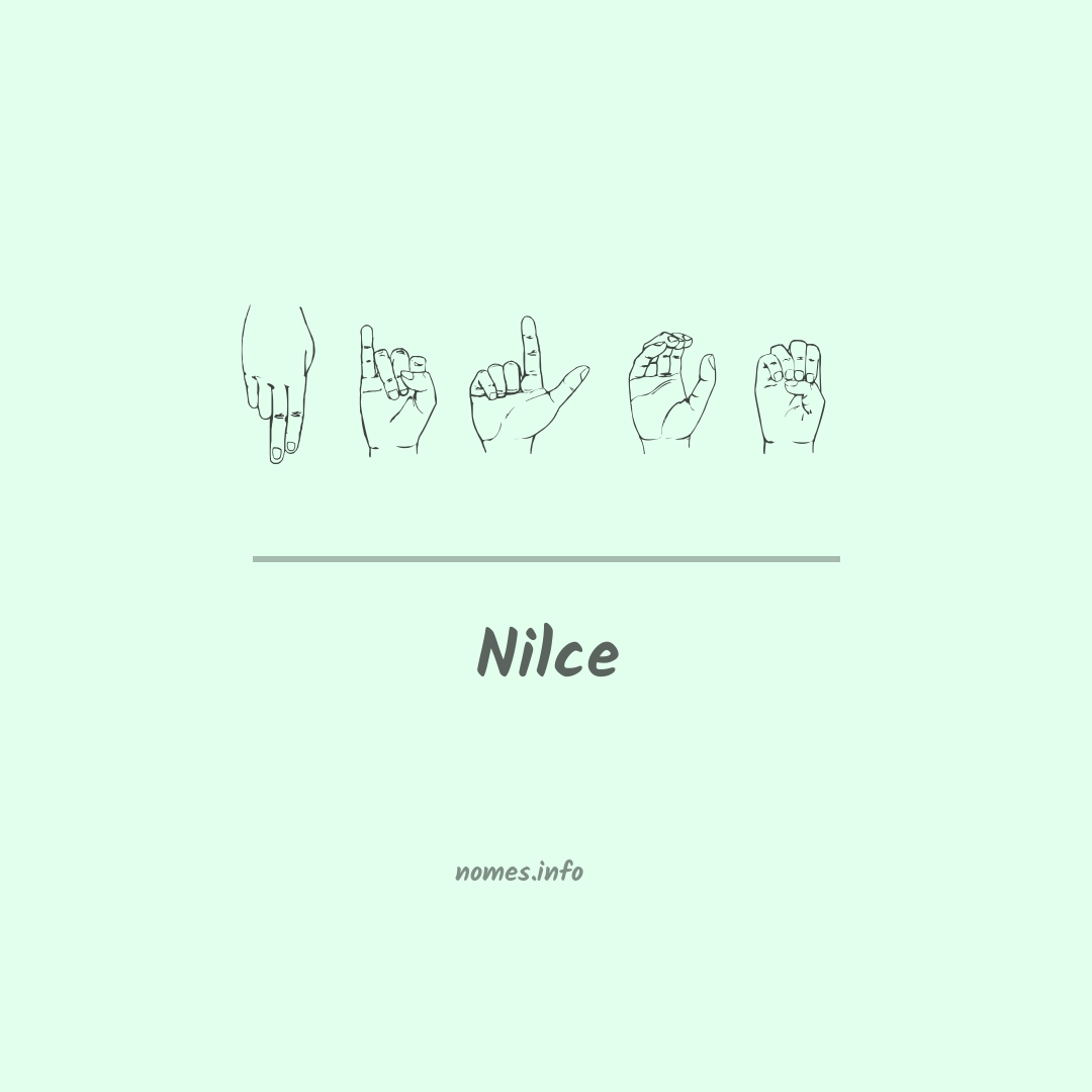 Nilce em Libras