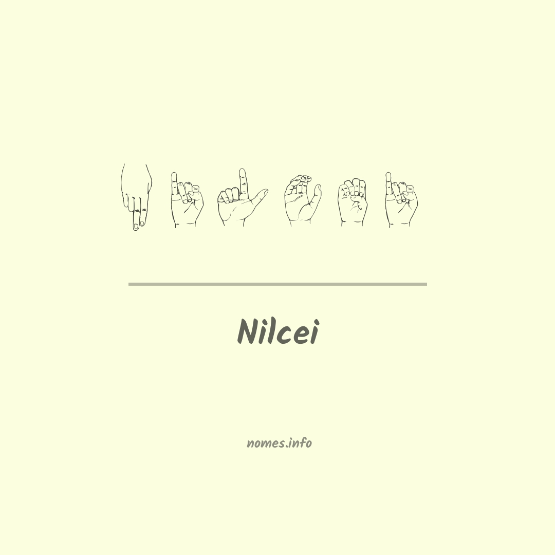 Nilcei em Libras