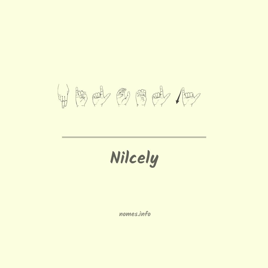 Nilcely em Libras