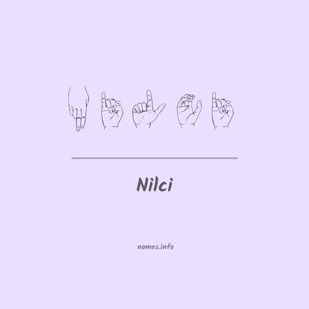Nilci em Libras