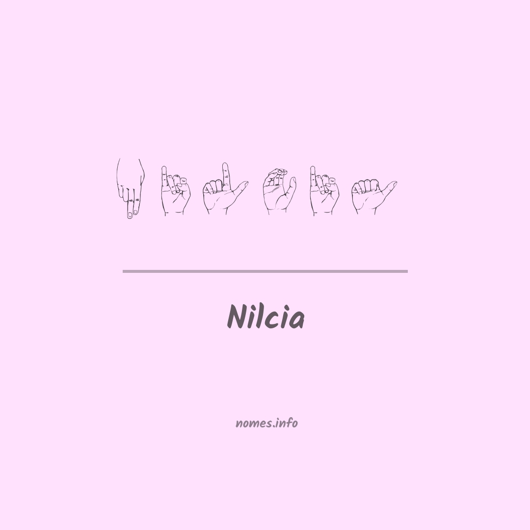 Nilcia em Libras