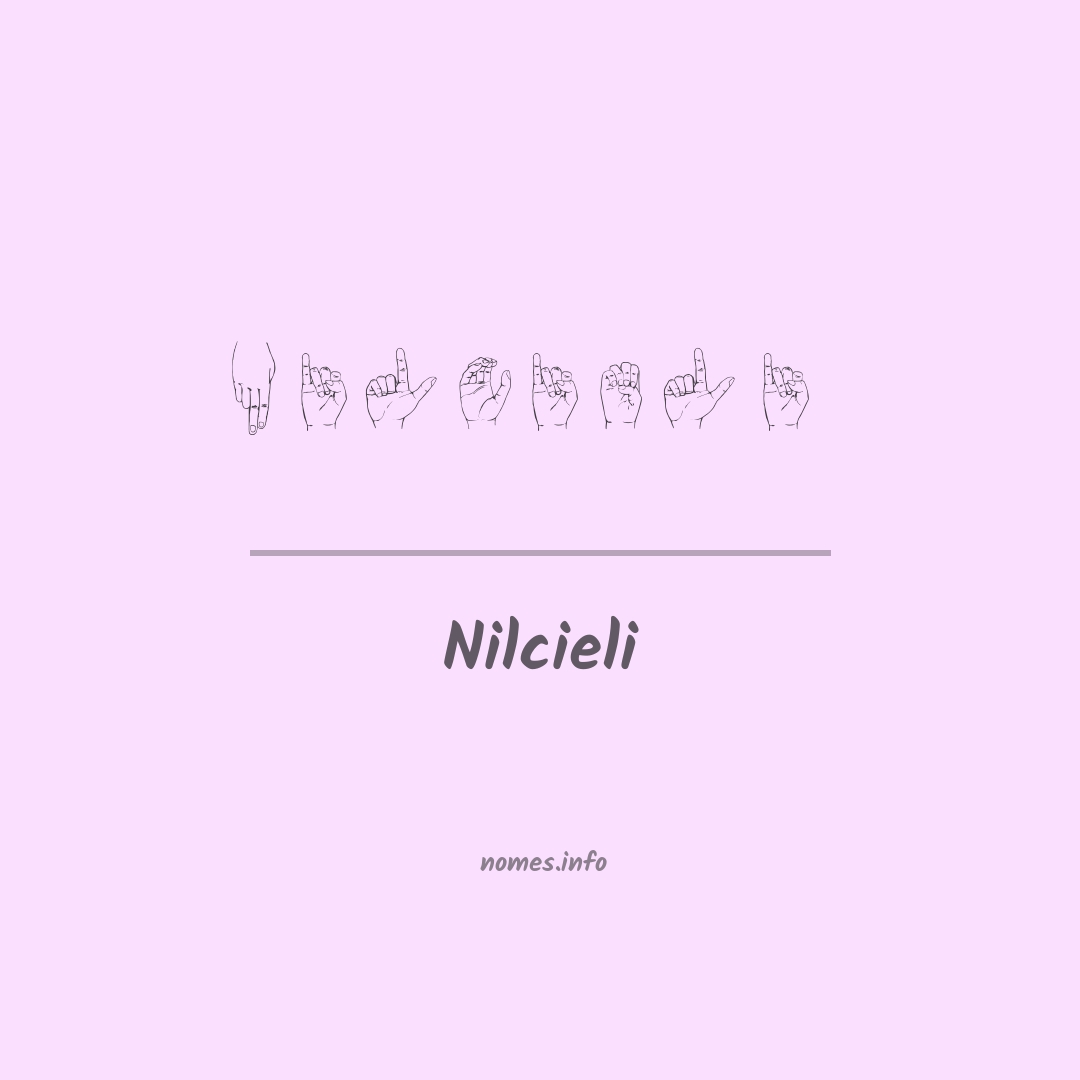 Nilcieli em Libras