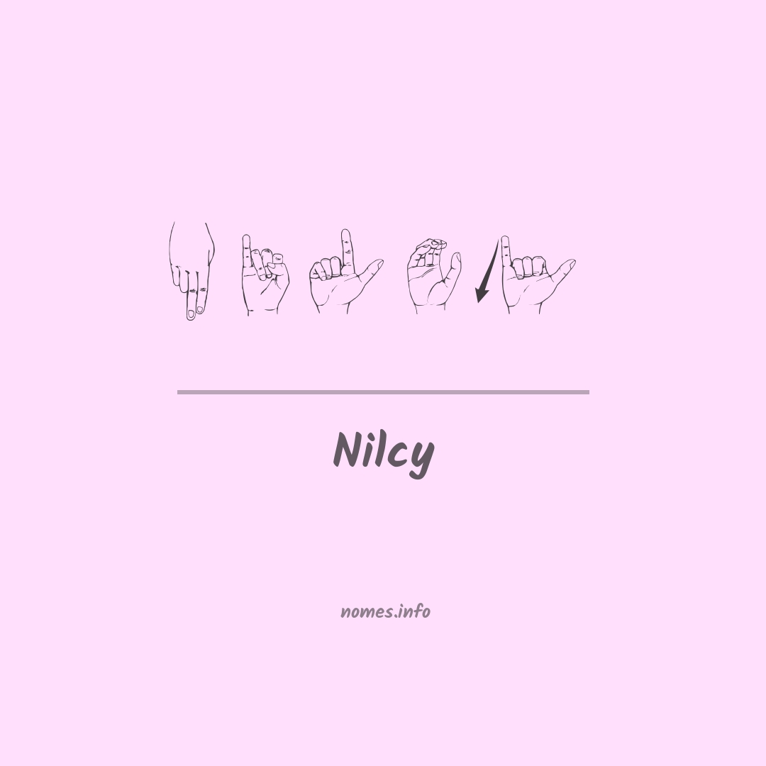 Nilcy em Libras