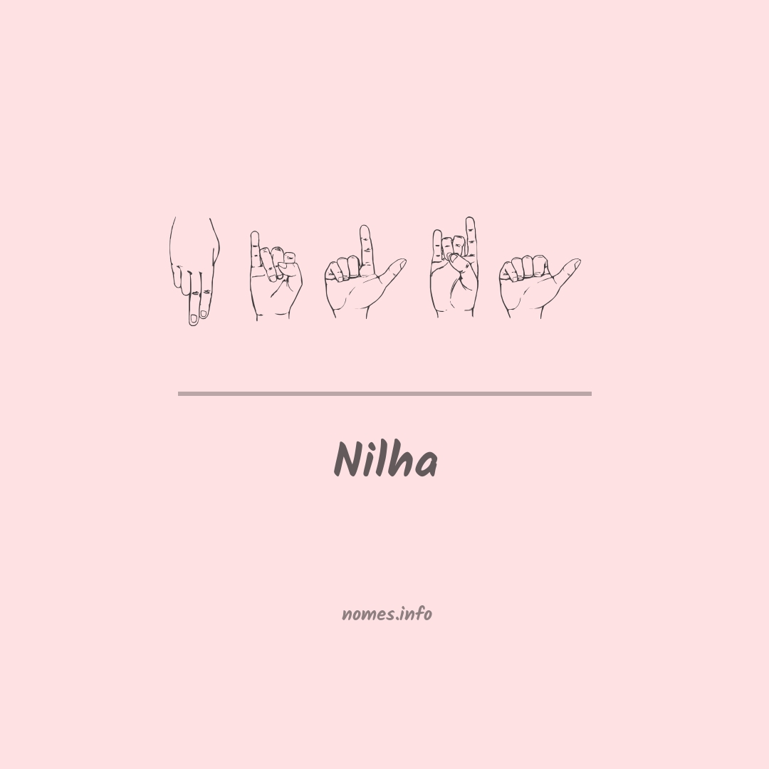 Nilha em Libras