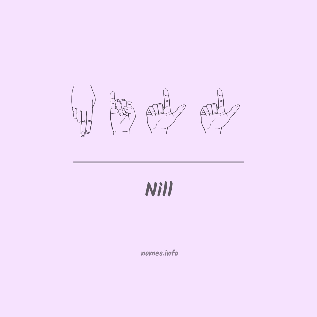 Nill em Libras
