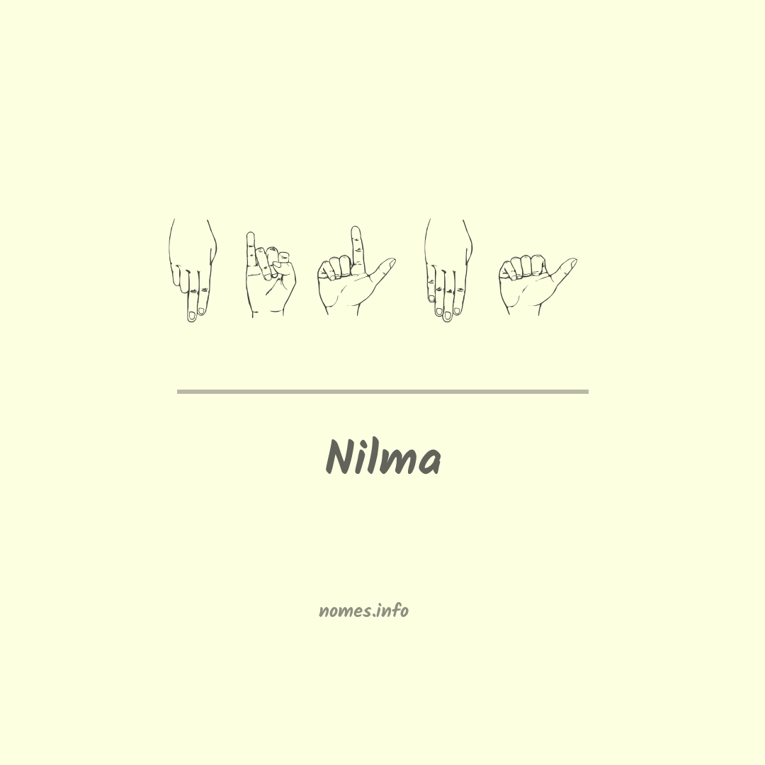 Nilma em Libras