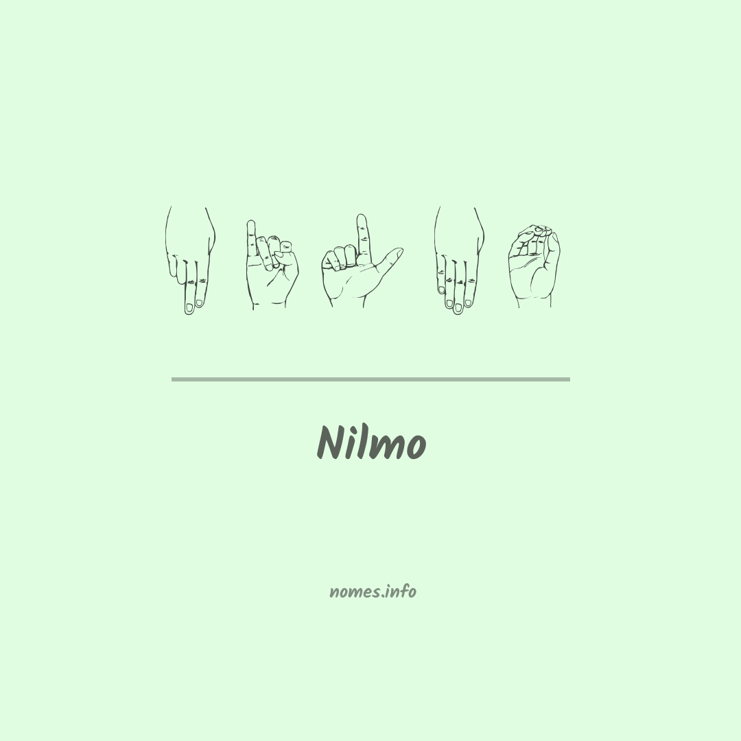 Nilmo em Libras