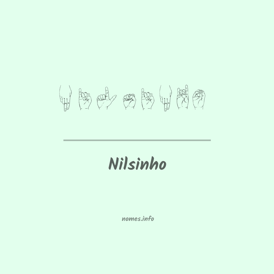 Nilsinho em Libras
