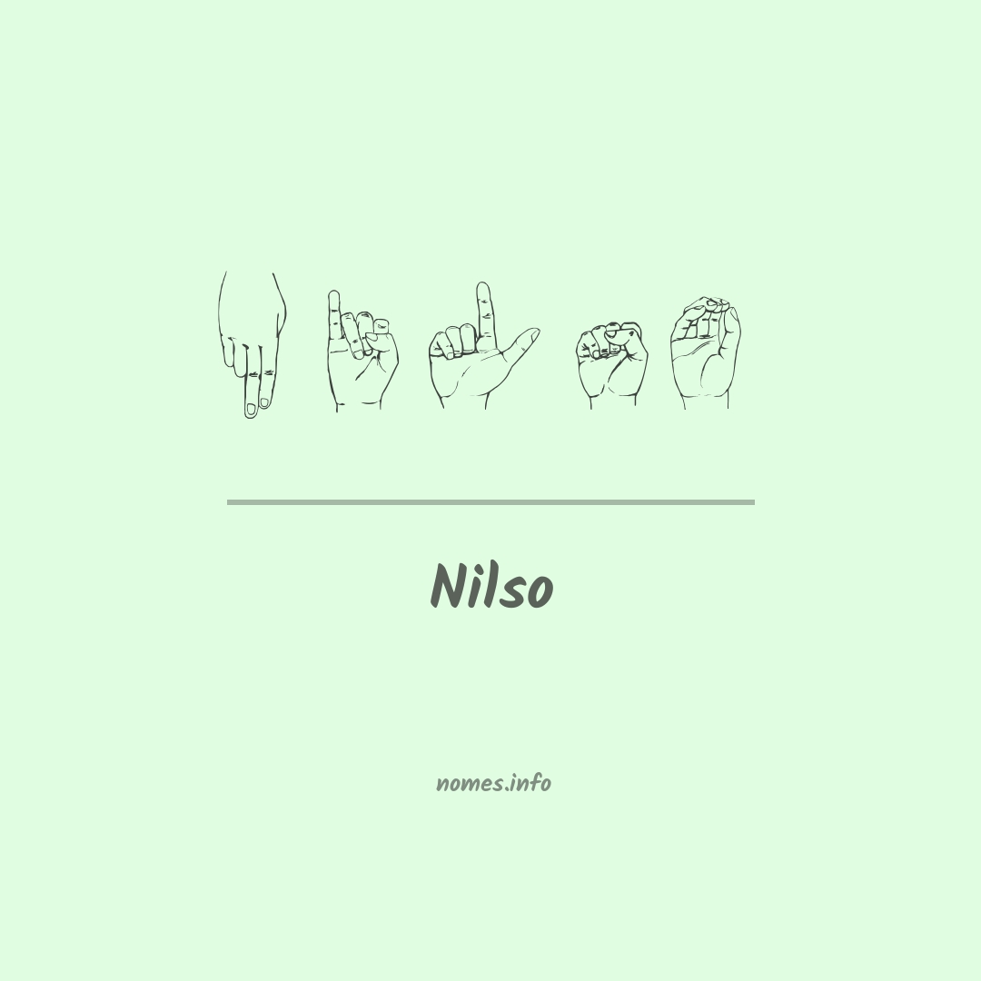 Nilso em Libras