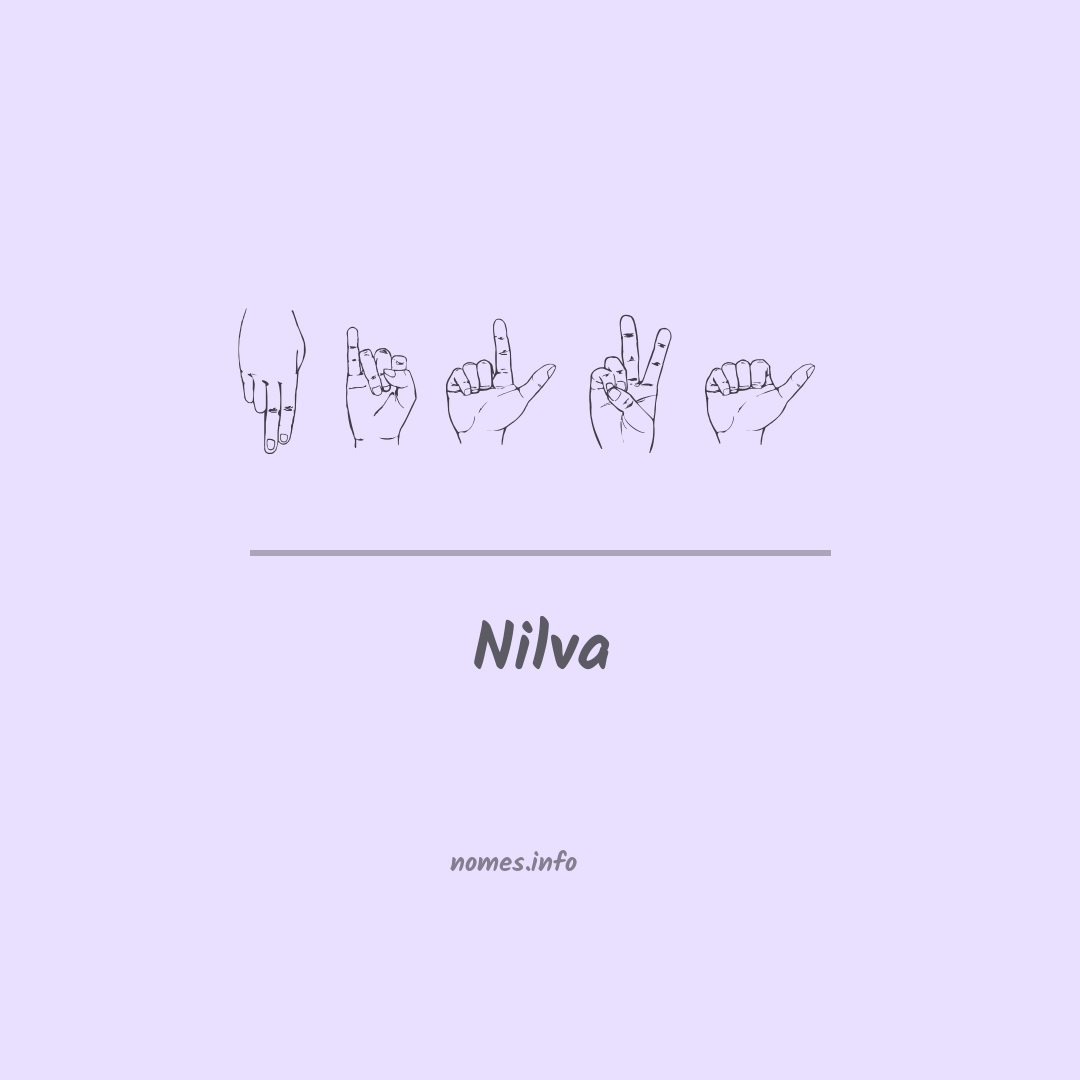 Nilva em Libras