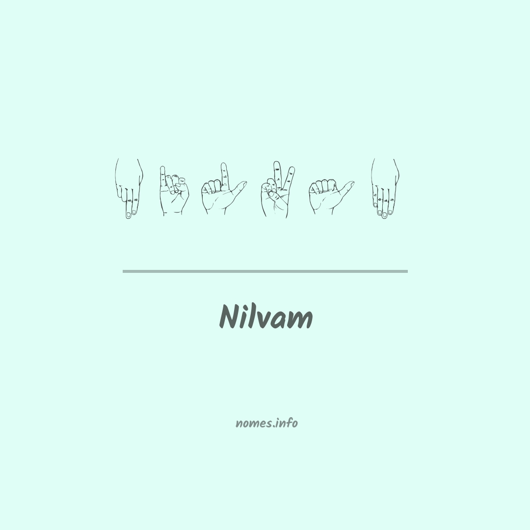 Nilvam em Libras