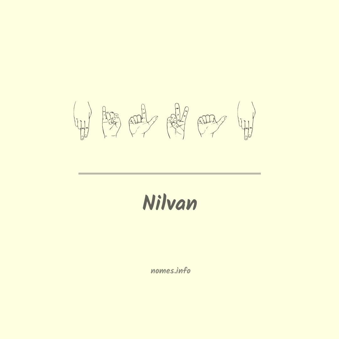 Nilvan em Libras