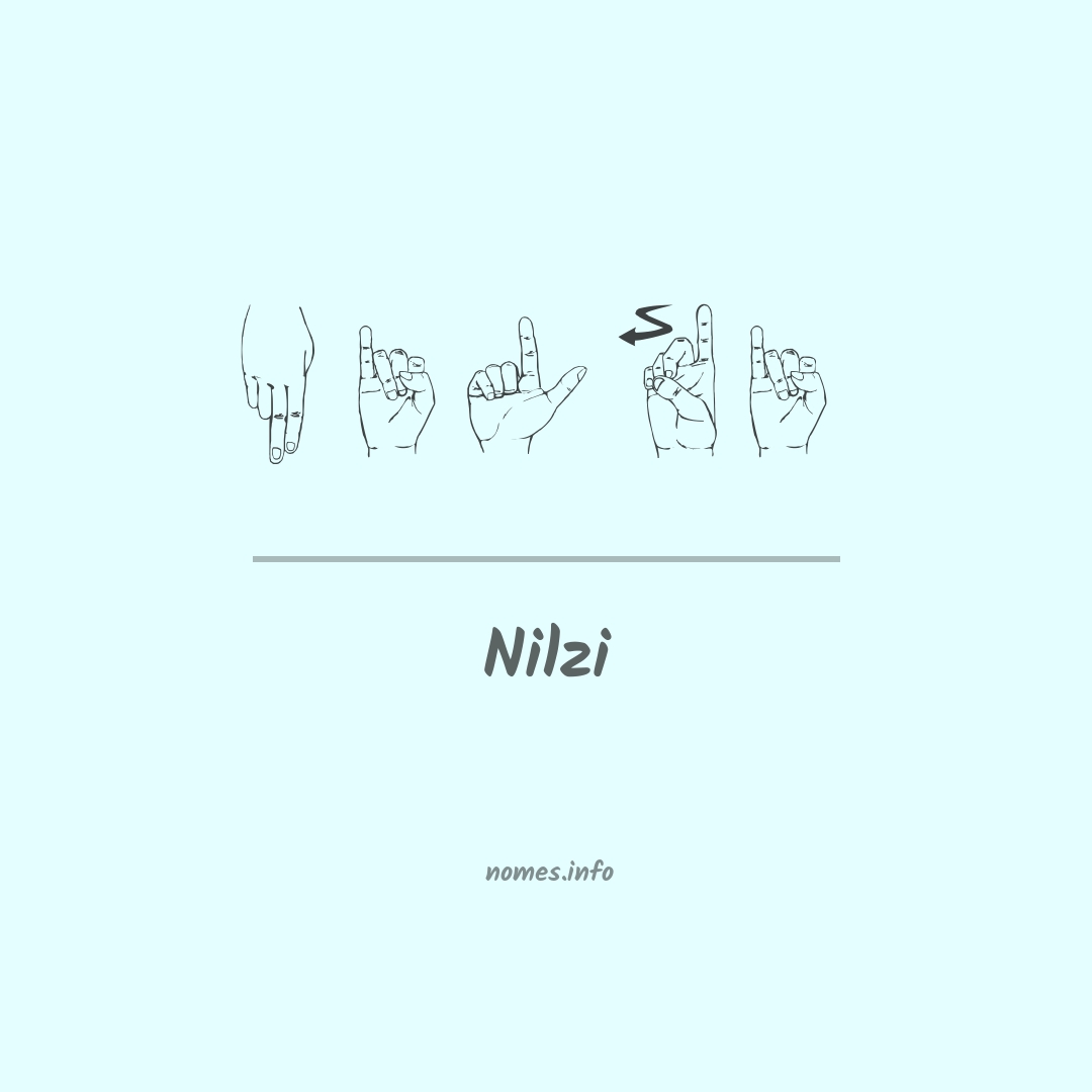 Nilzi em Libras