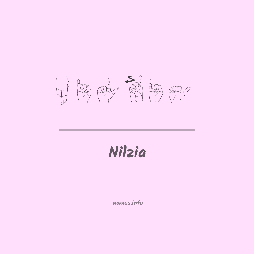 Nilzia em Libras