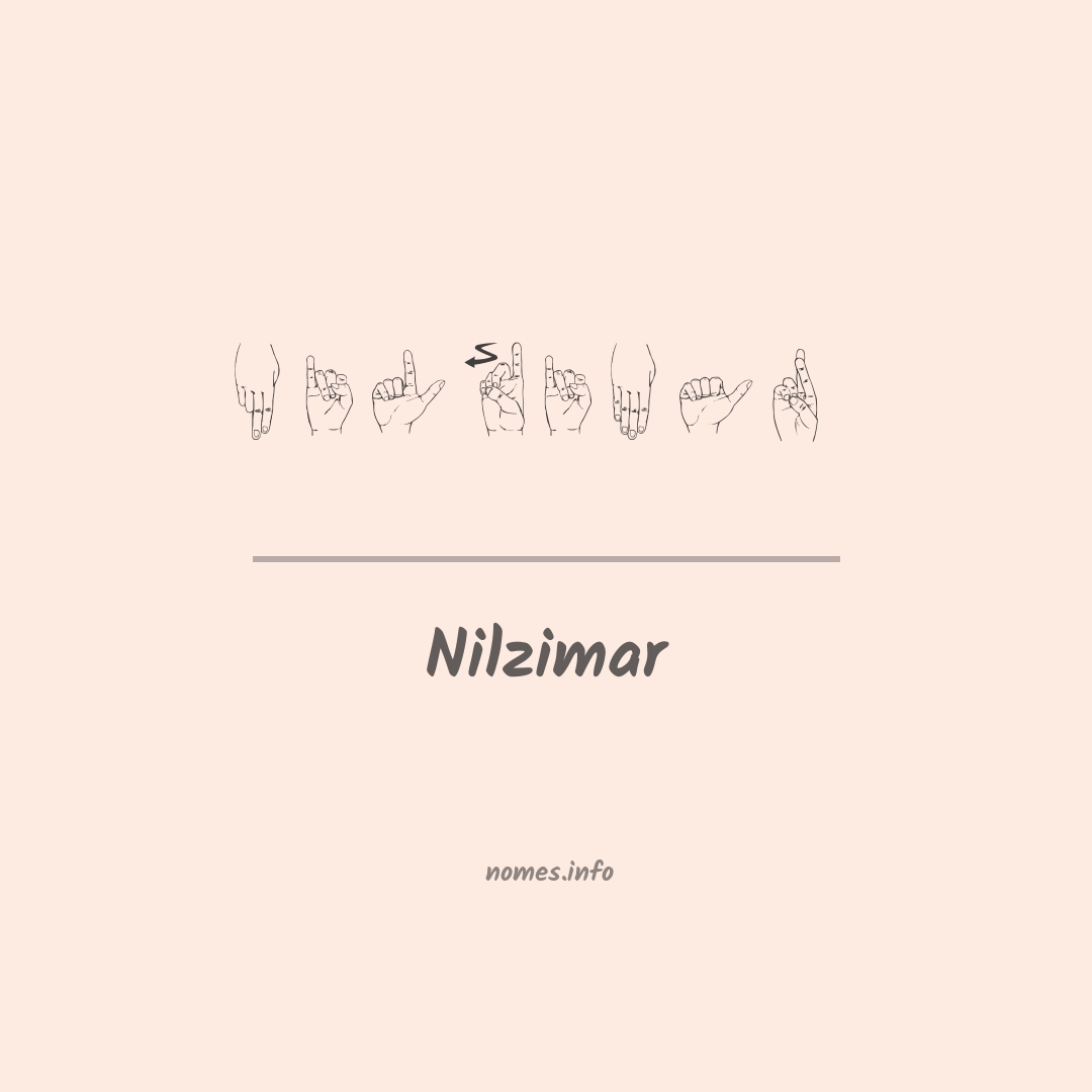 Nilzimar em Libras