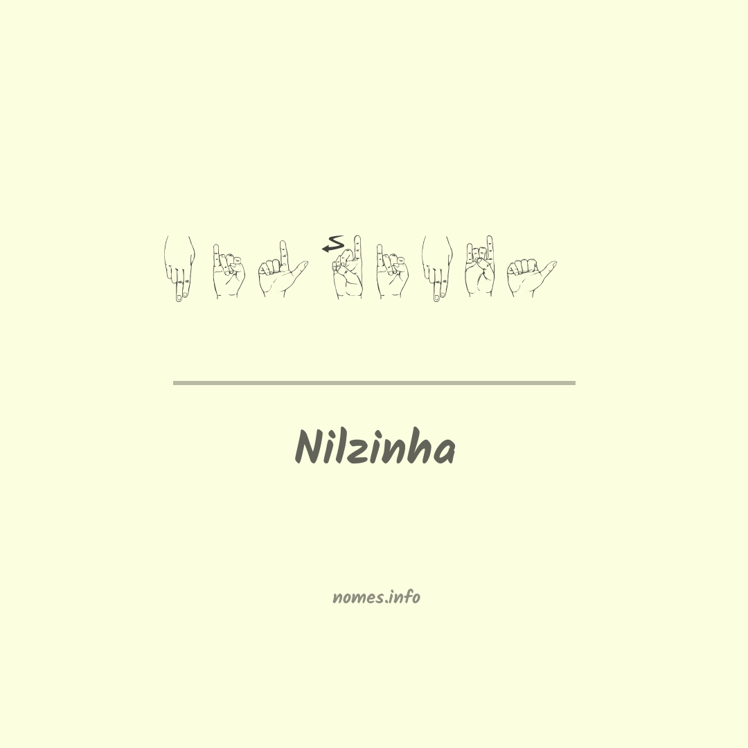 Nilzinha em Libras