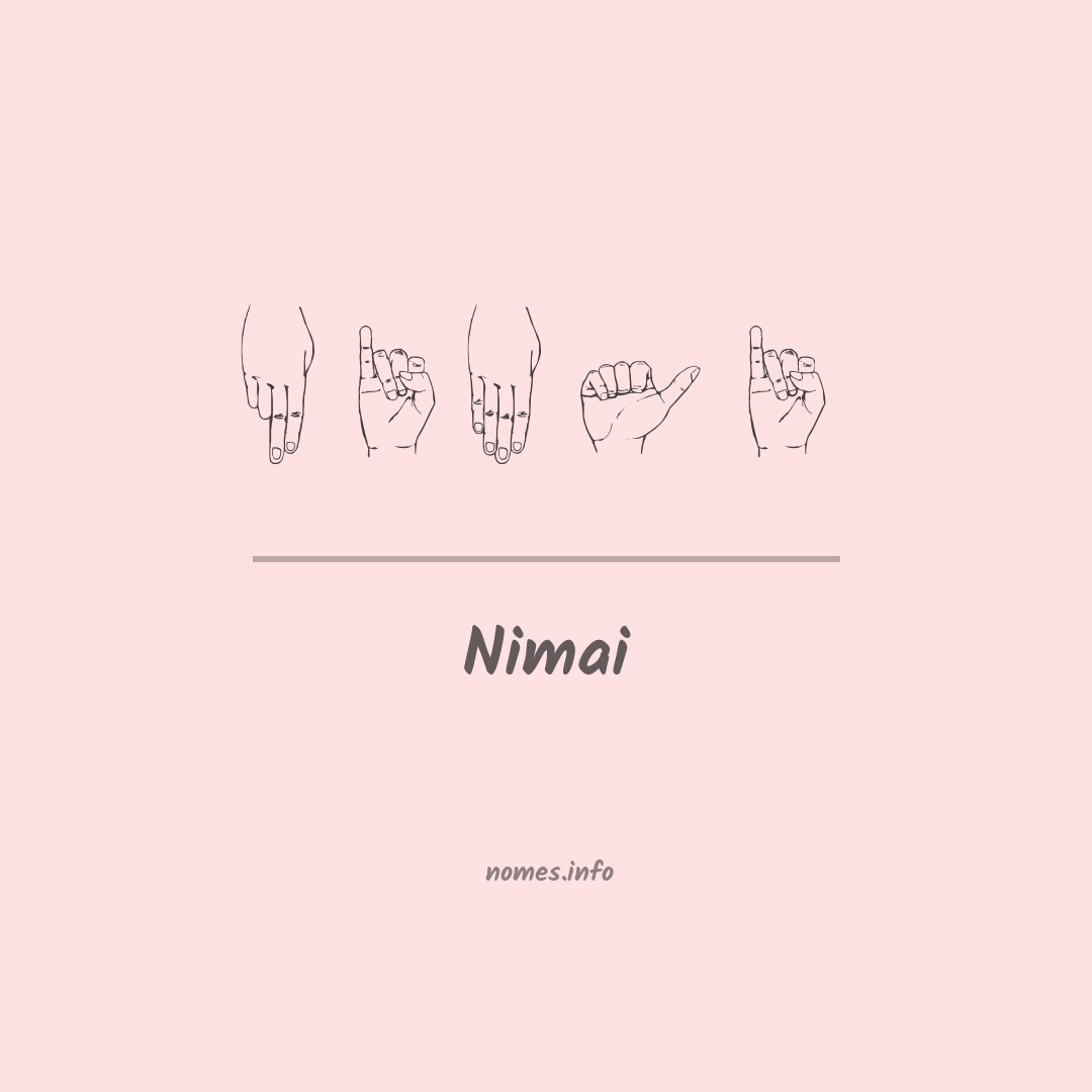 Nimai em Libras