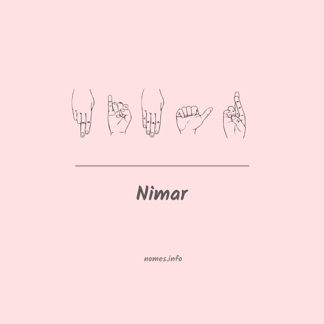 Nimar em Libras