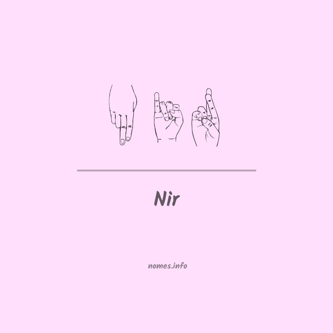 Nir em Libras
