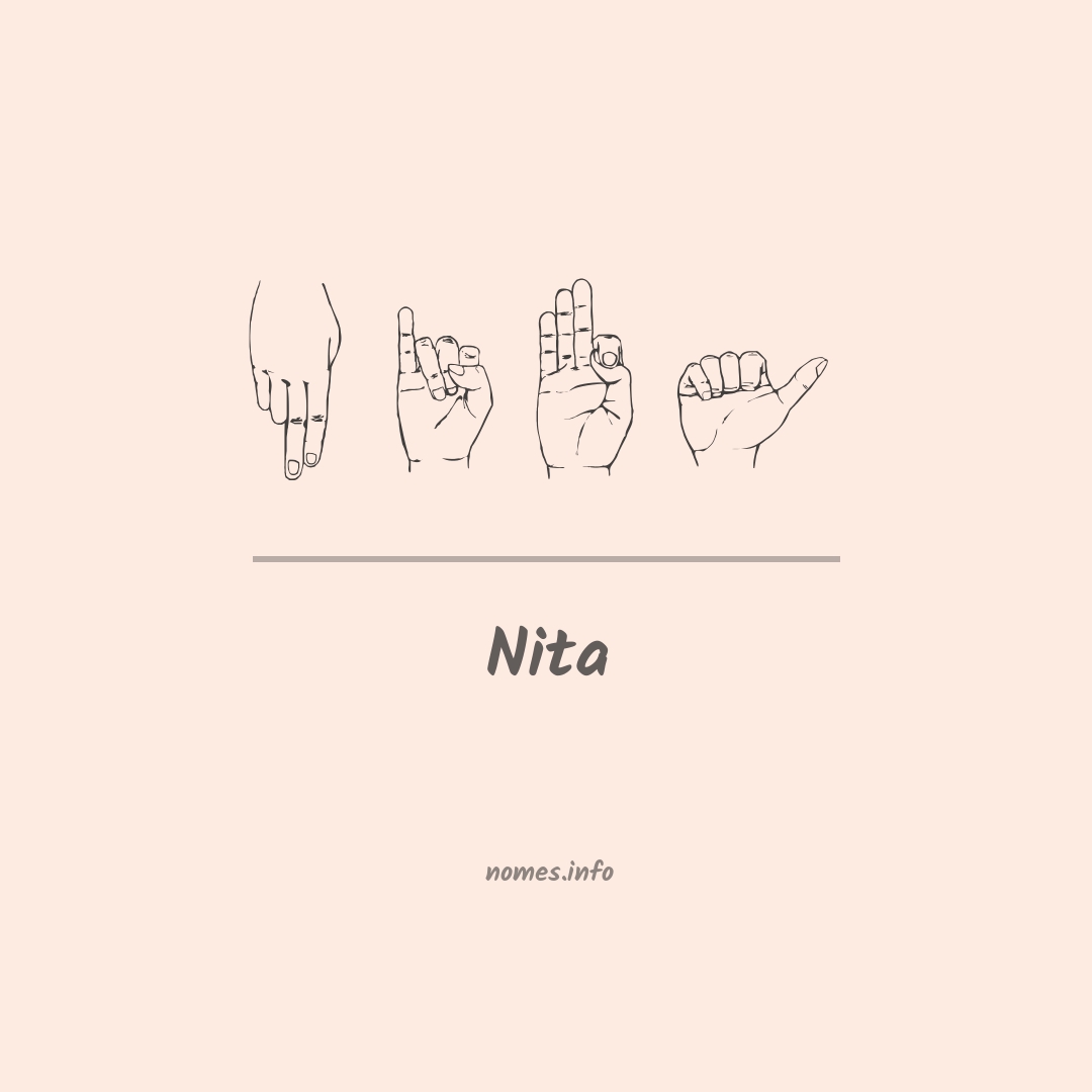 Nita em Libras