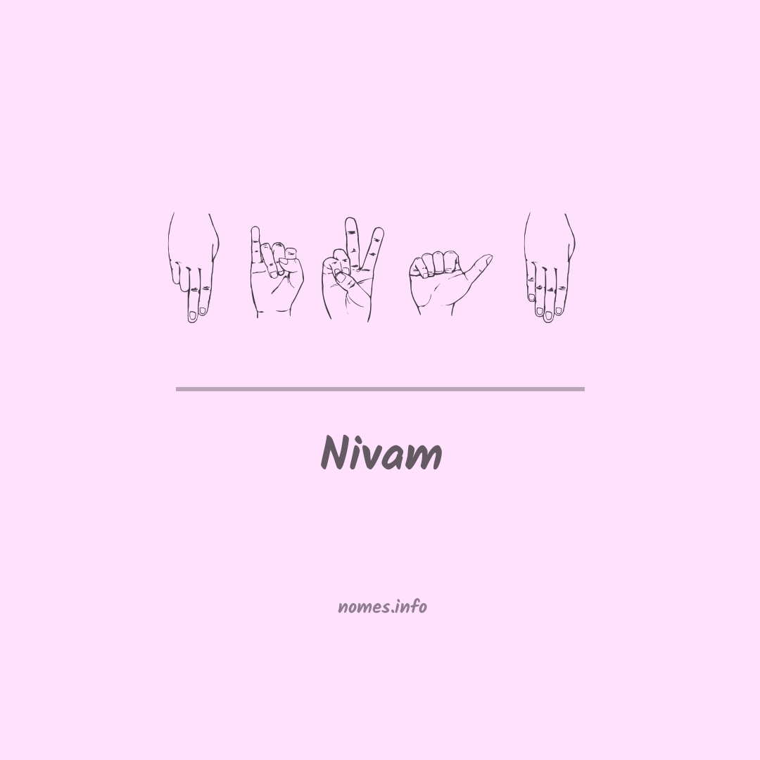 Nivam em Libras