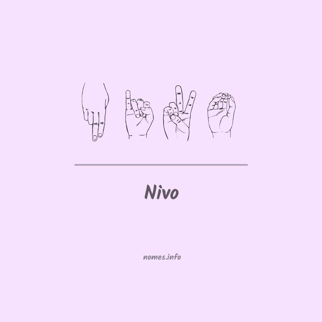 Nivo em Libras