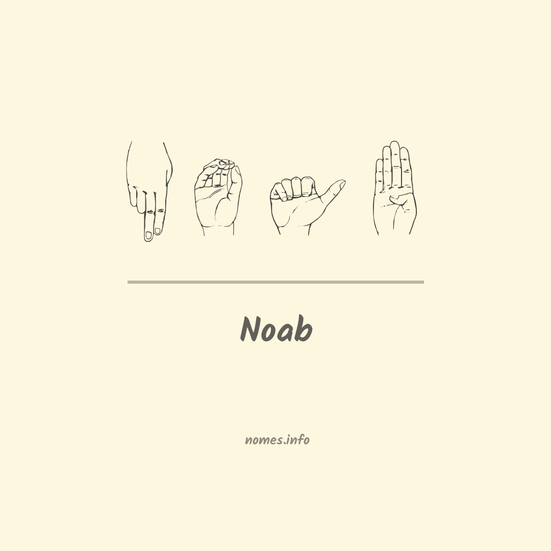 Noab em Libras