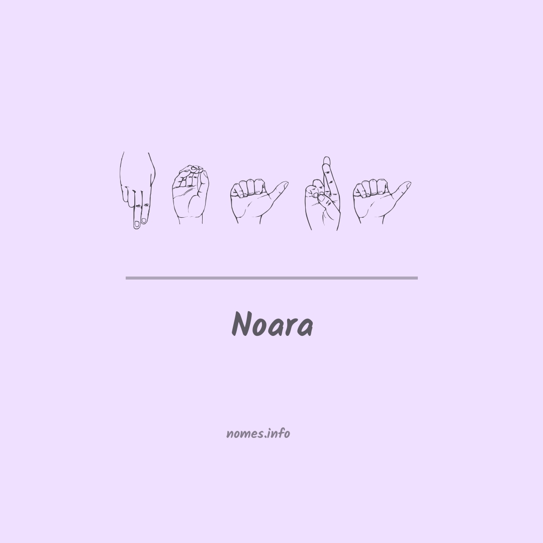 Noara em Libras